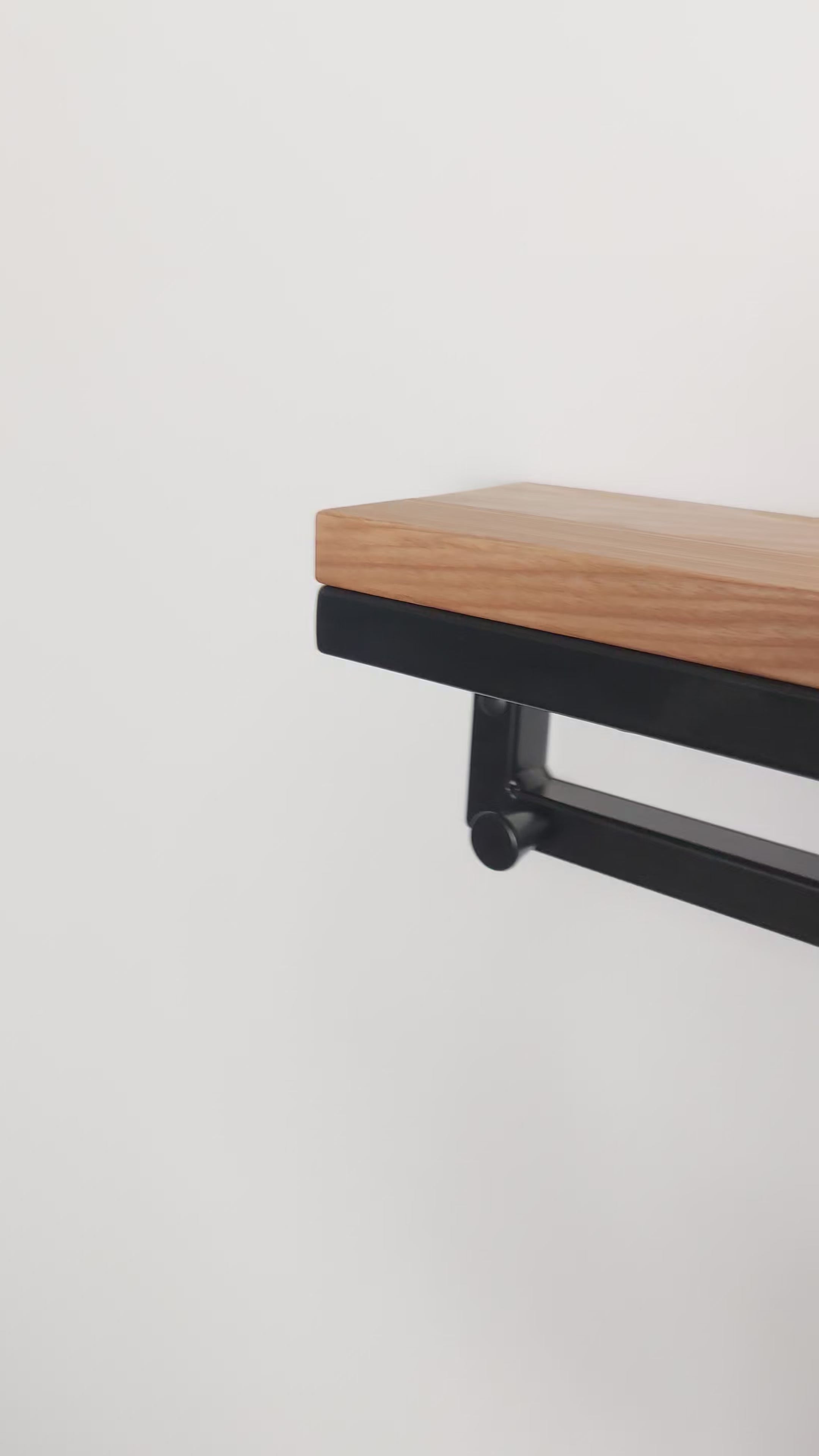 Entryway Wall Mounted Coat Rack with Hooks