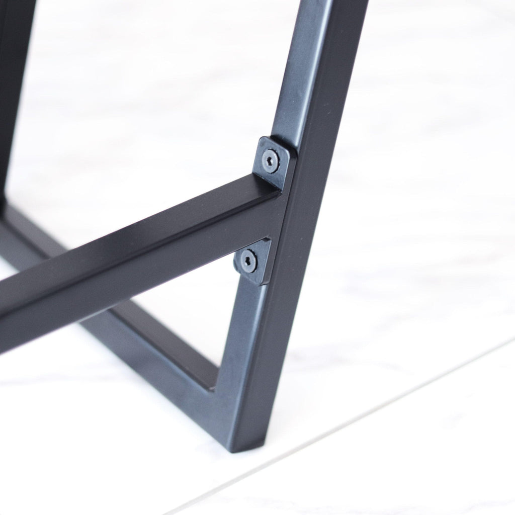 Metal V Shaped Firewood Rack