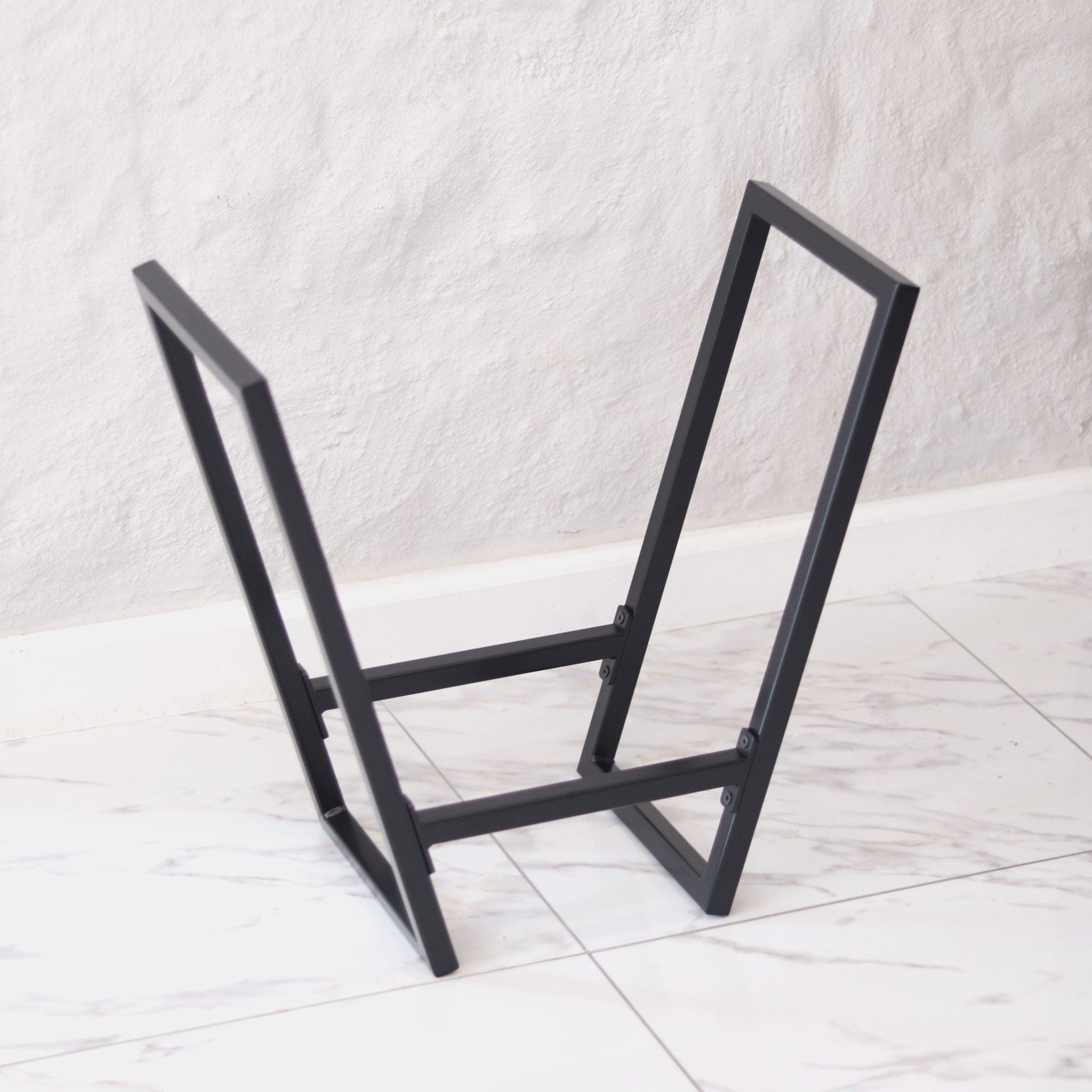 Metal V Shaped Firewood Rack