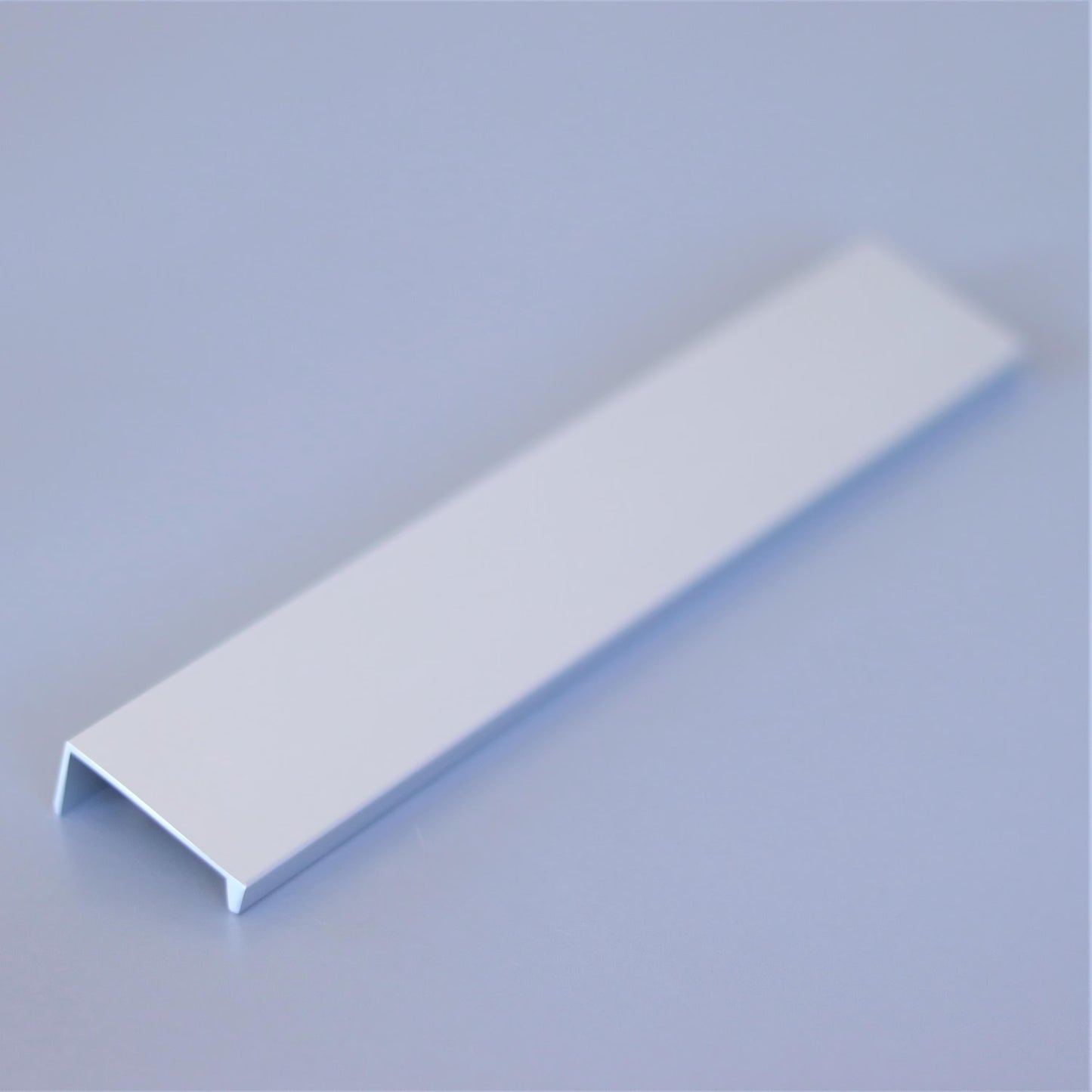 Minimalist black edge pulls shown in different lengths