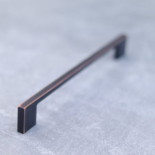 Drawer Pull - Cabinet Pull | Copper - Bronze Black Handle Oil Rubbed Old Vintage Style | For Kitchen Bedroom Wardrobe Cabinet Closet