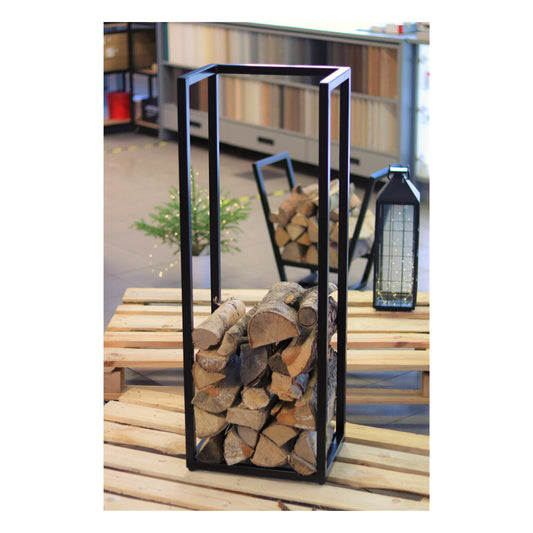 Firewood Rack - Log holder / stand. Suitable for Indoor, Outdoor and Porch. Tall, High quality and very durable. Handmade.
